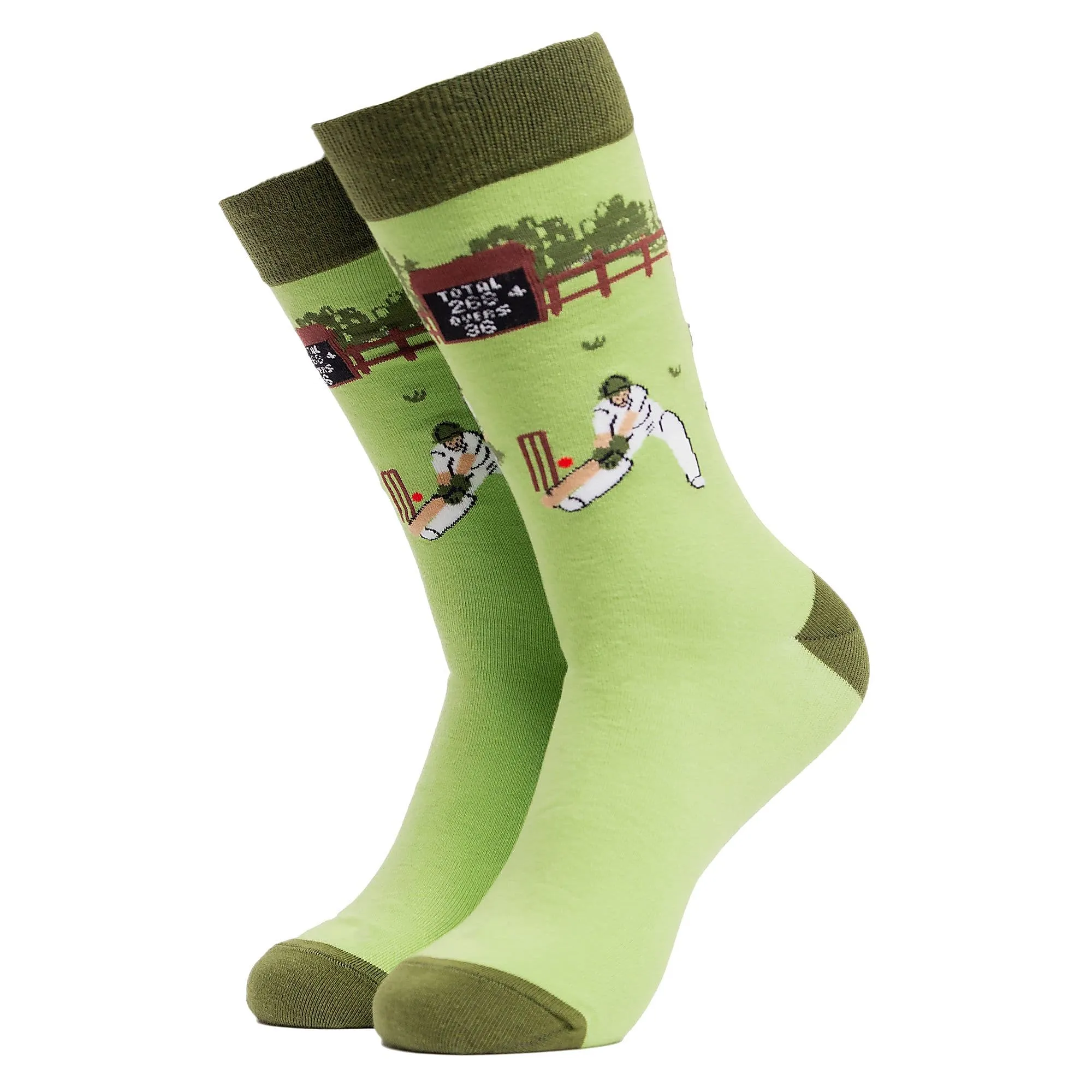 1 Pack Mens & Ladies Sports Themed Crew Cotton Socks