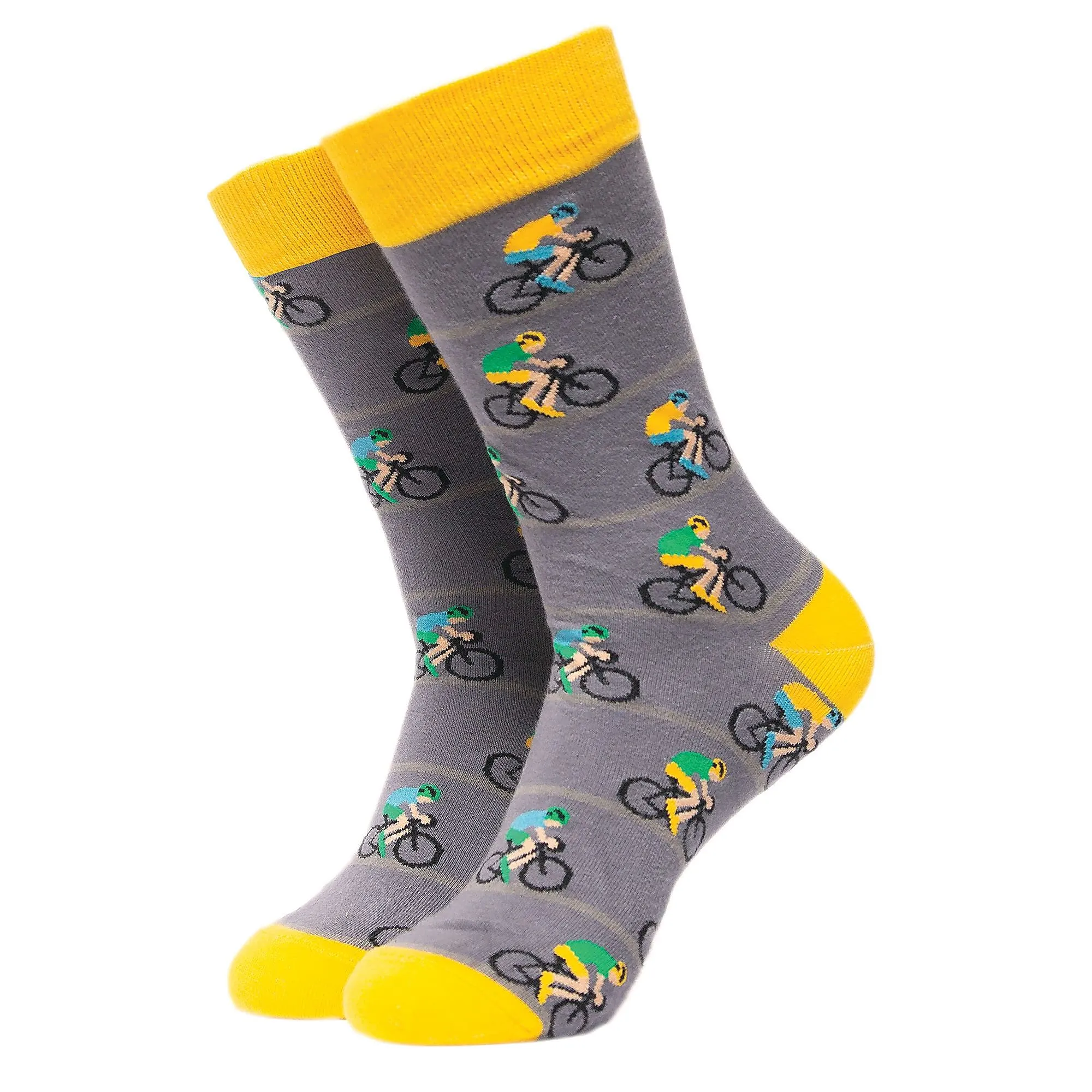 1 Pack Mens & Ladies Sports Themed Crew Cotton Socks