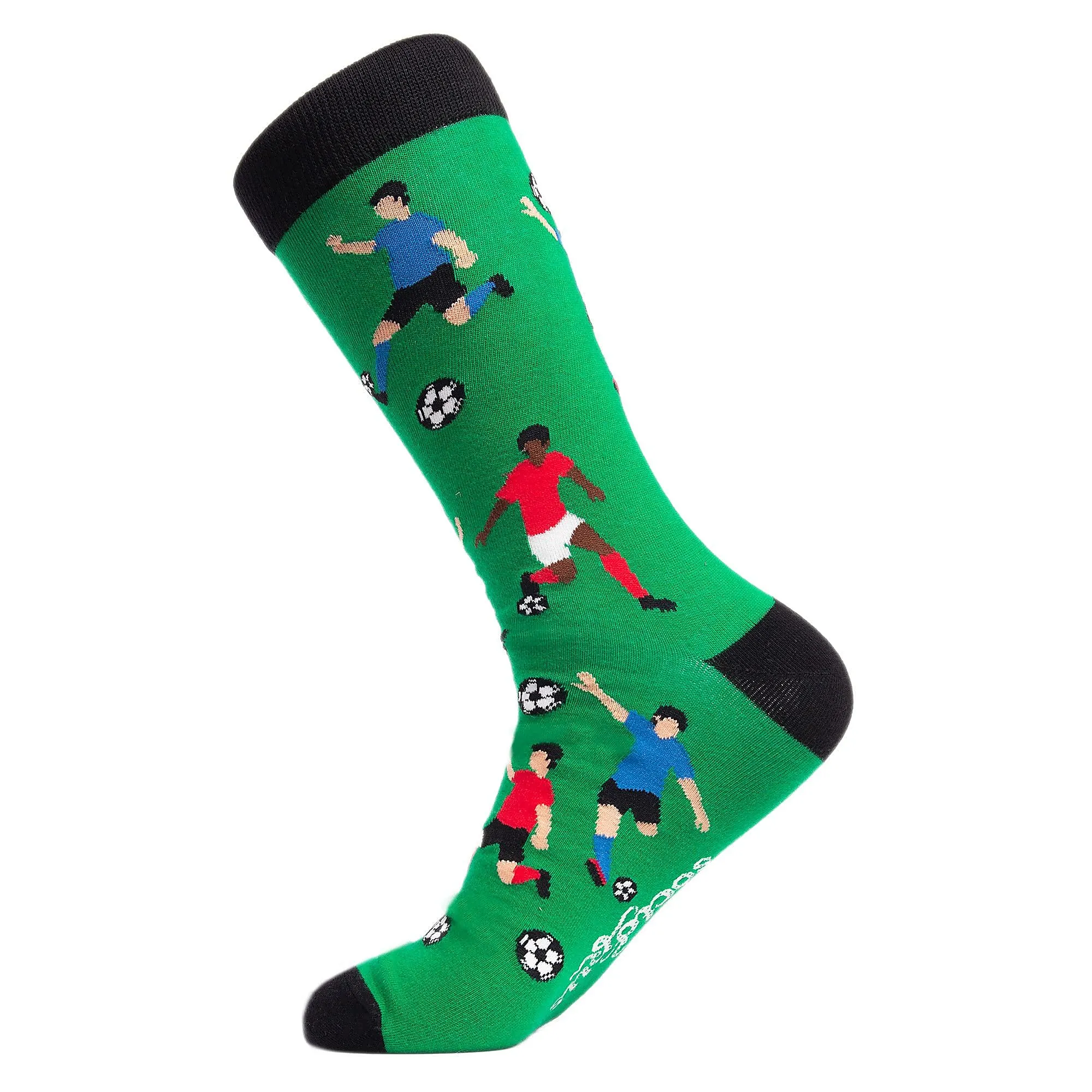 1 Pack Mens & Ladies Sports Themed Crew Cotton Socks