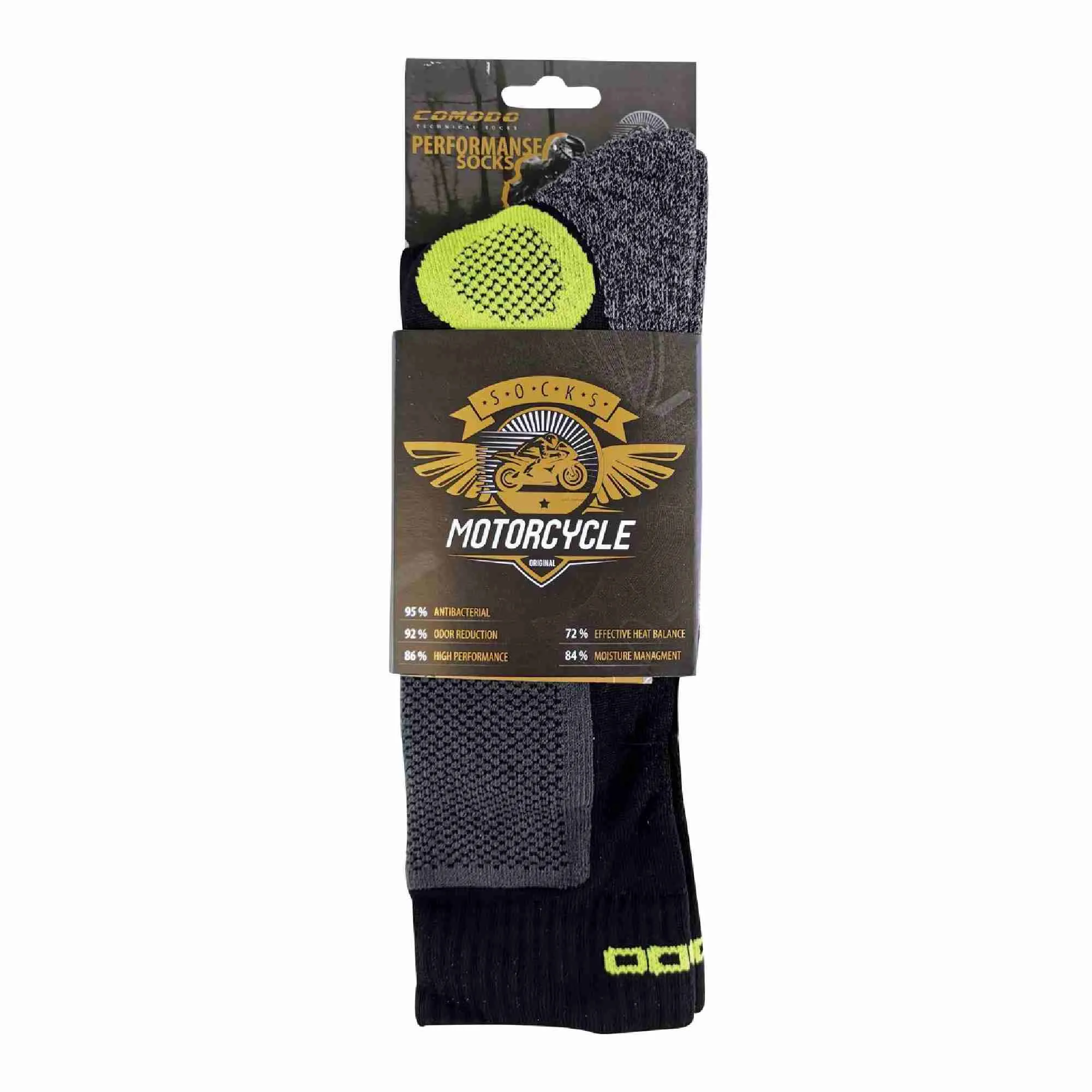1 Pack Mens Thick Motorcycle / Motorbike Boot Socks