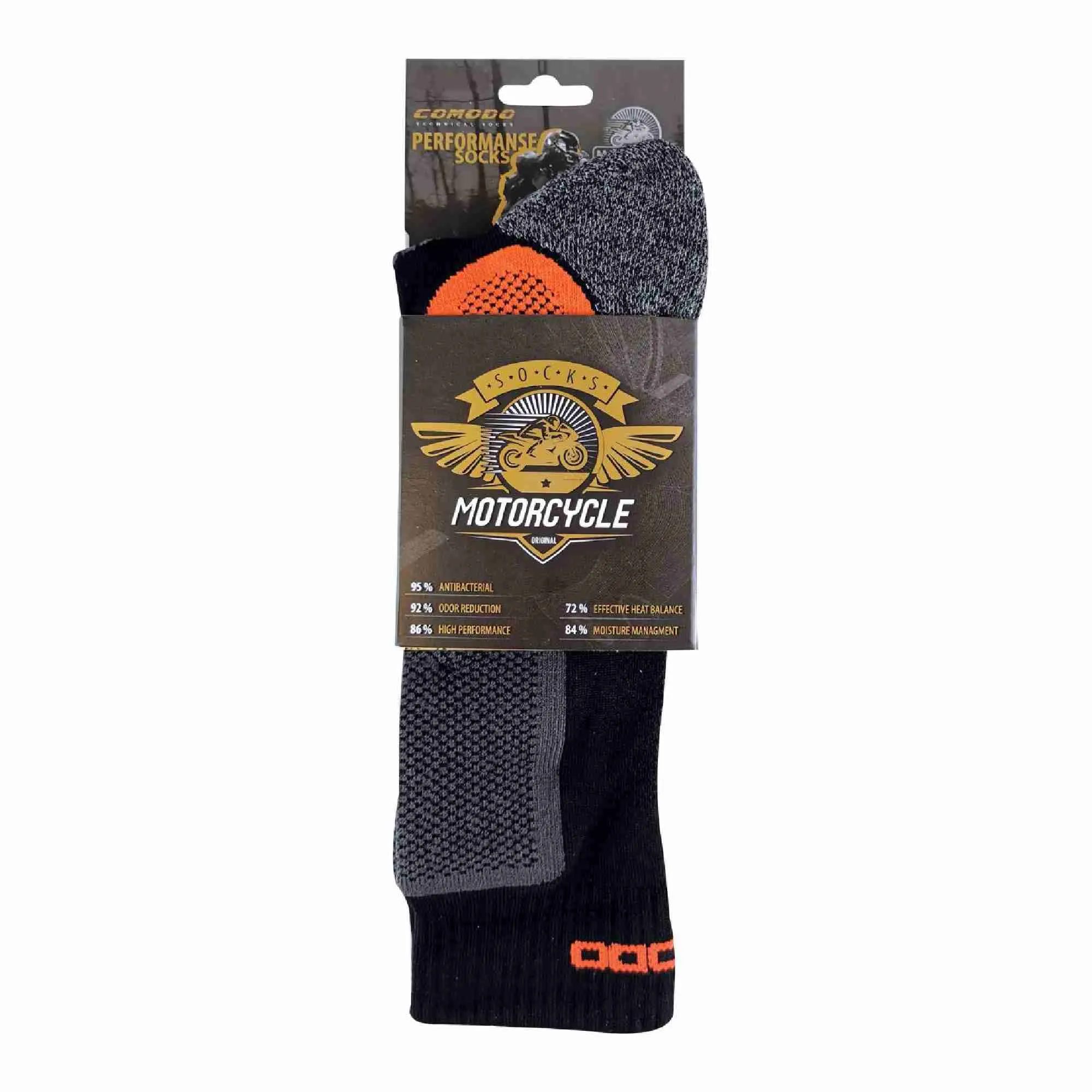 1 Pack Mens Thick Motorcycle / Motorbike Boot Socks
