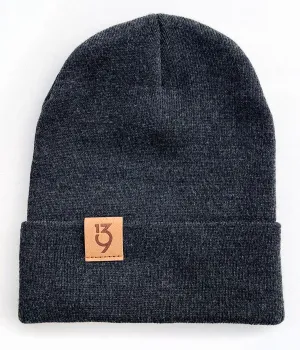139 Logo Beanie – Charcoal