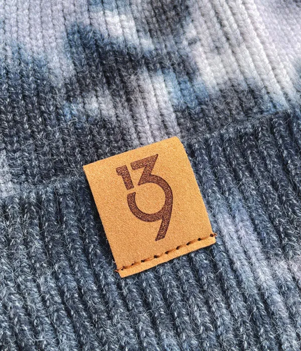 139 Logo Beanie – Navy Tie-Dye