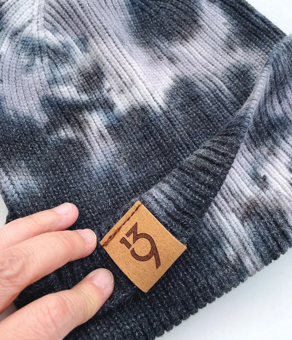 139 Logo Beanie – Navy Tie-Dye