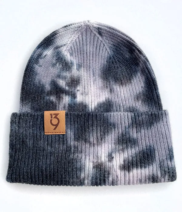 139 Logo Beanie – Navy Tie-Dye