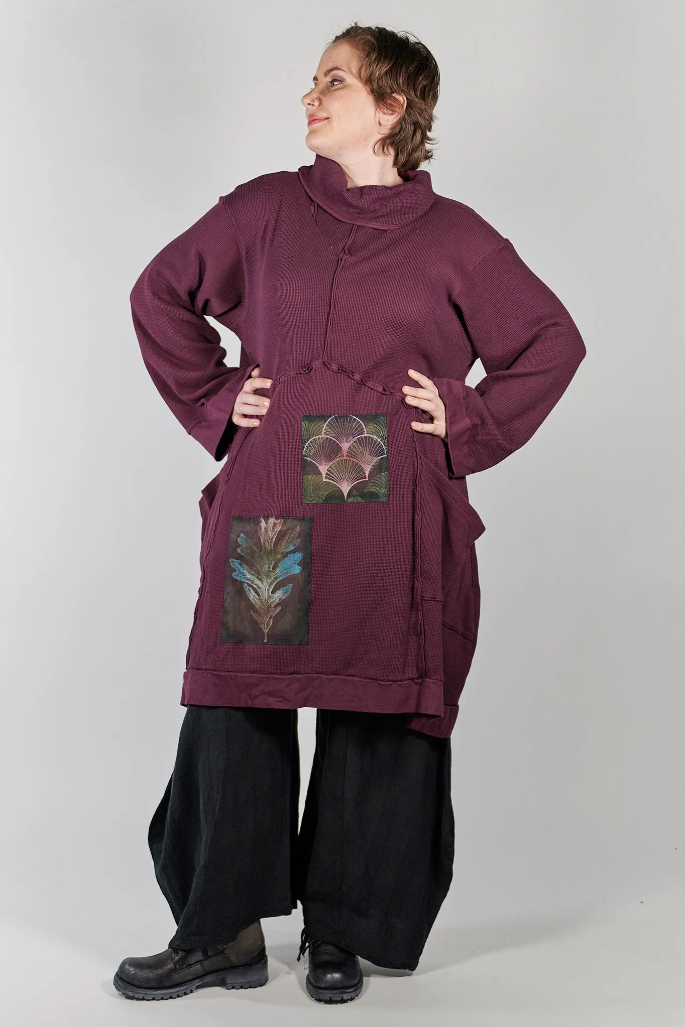 2207 Thermal Travel All Roads Tunic Jam-P