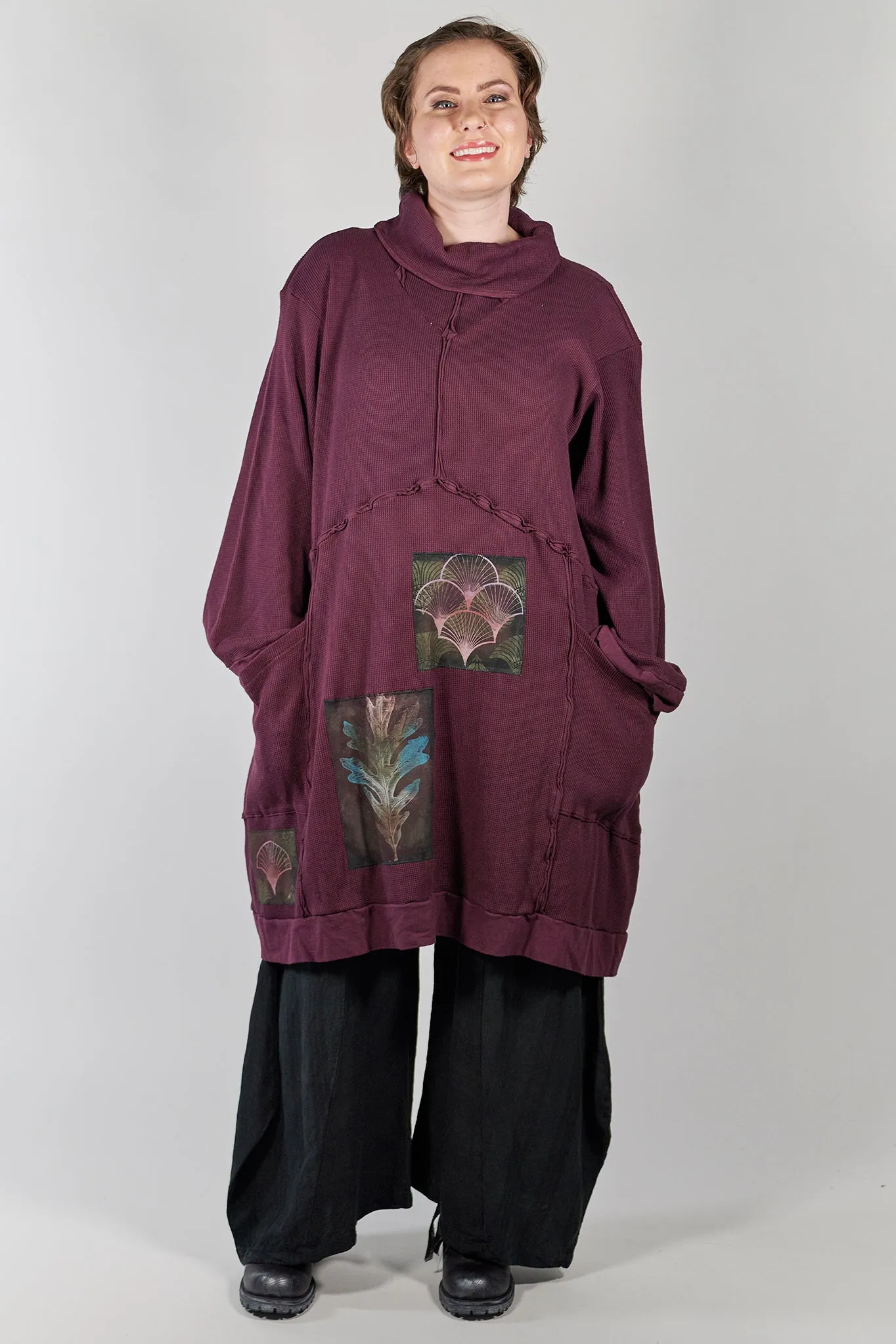 2207 Thermal Travel All Roads Tunic Jam-P