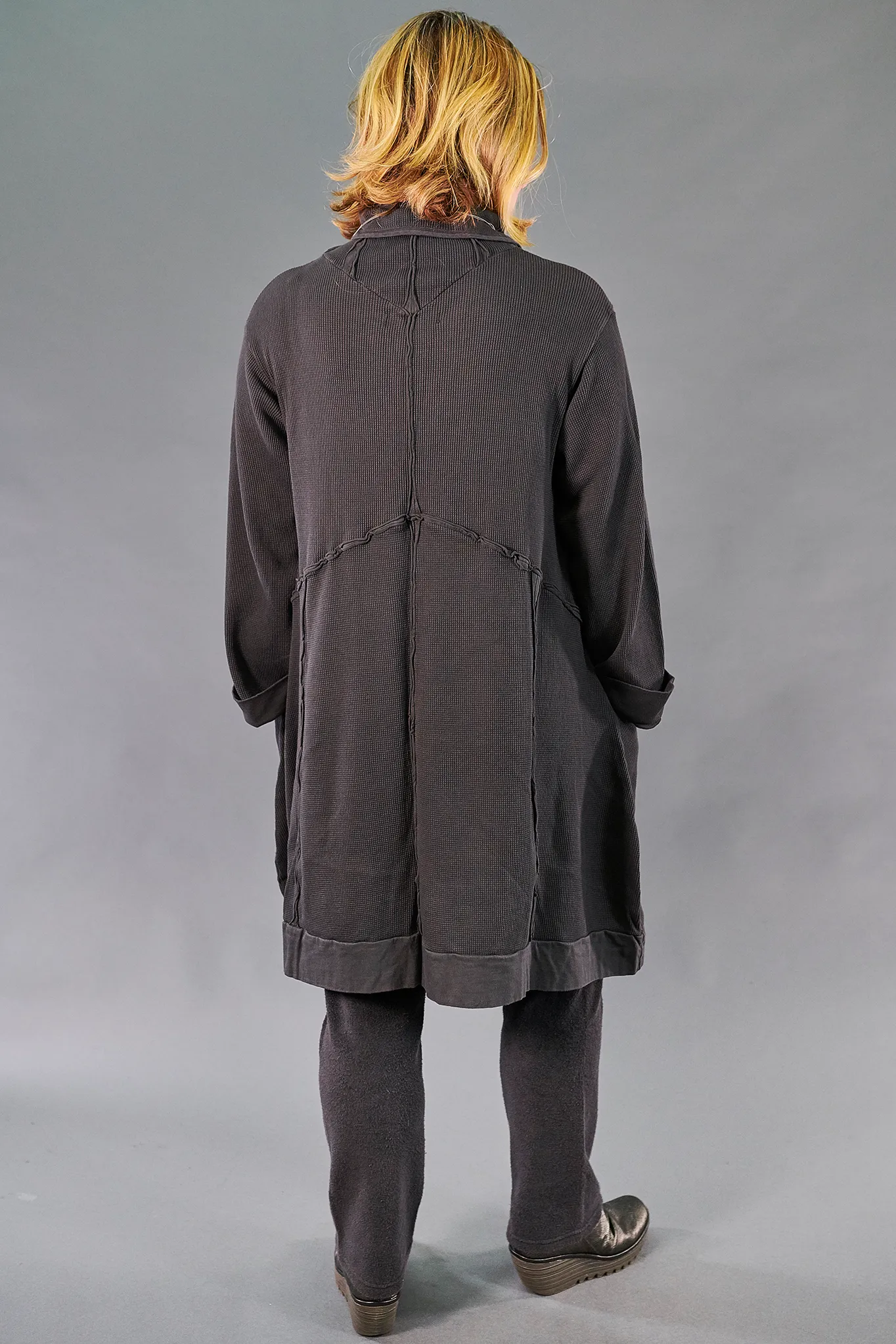 2207 Thermal Travel All Roads Tunic-Stone-Unprinted