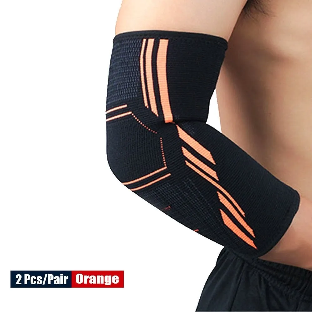 2pcs/pair Elbow Brace Sleeve for Tendonitis Tennis Elbow and Reduce Joint Pain