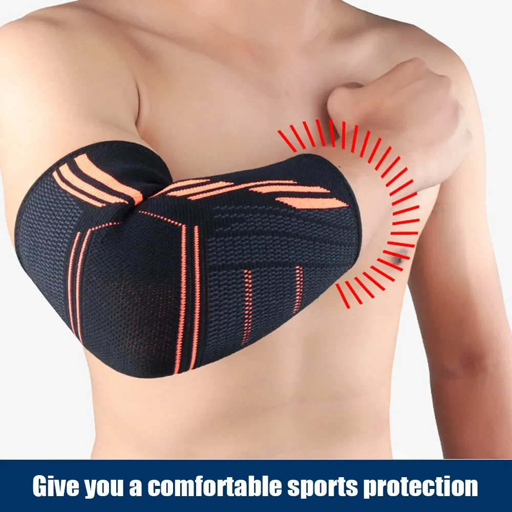 2pcs/pair Elbow Brace Sleeve for Tendonitis Tennis Elbow and Reduce Joint Pain