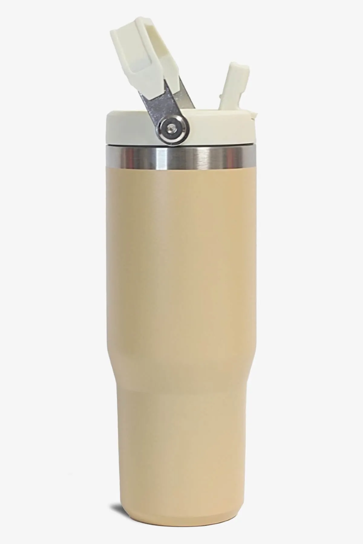 30 oz Tumbler With Handle And Flip Straw