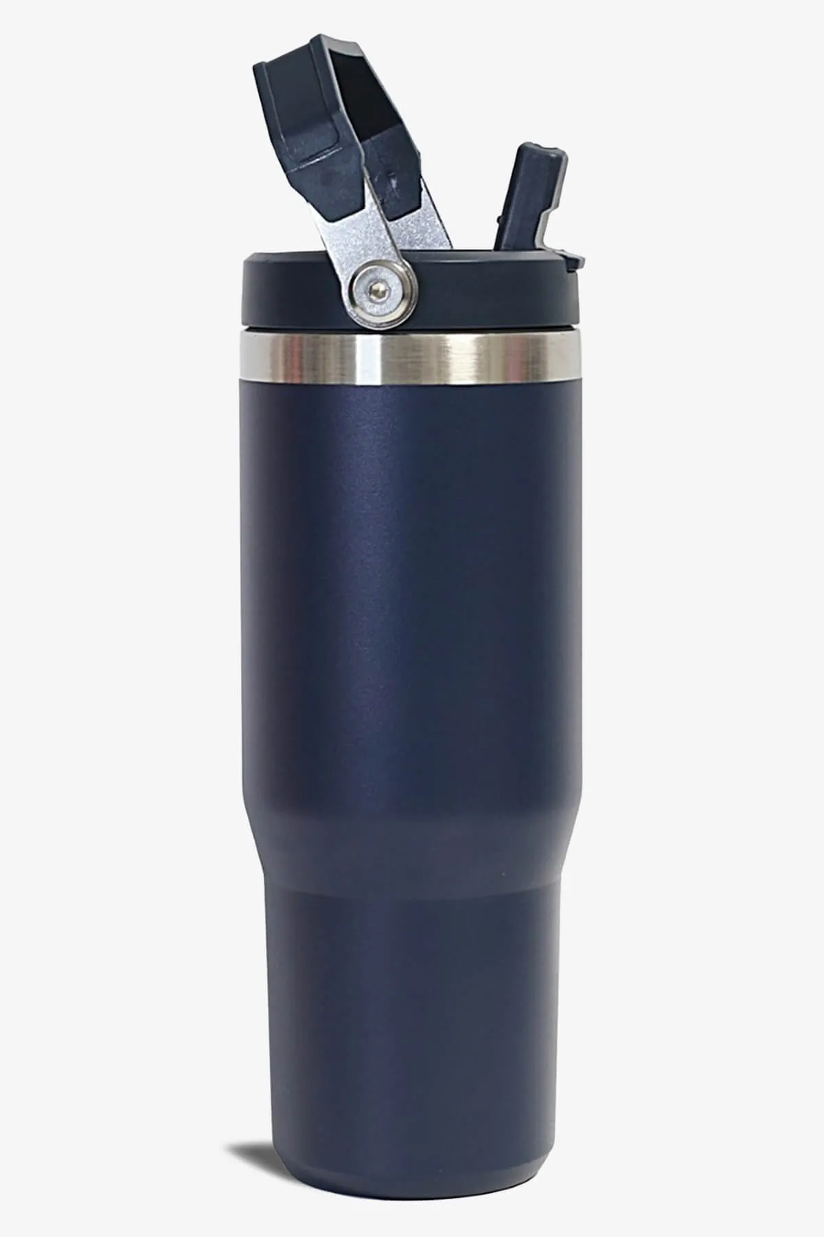 30 oz Tumbler With Handle And Flip Straw