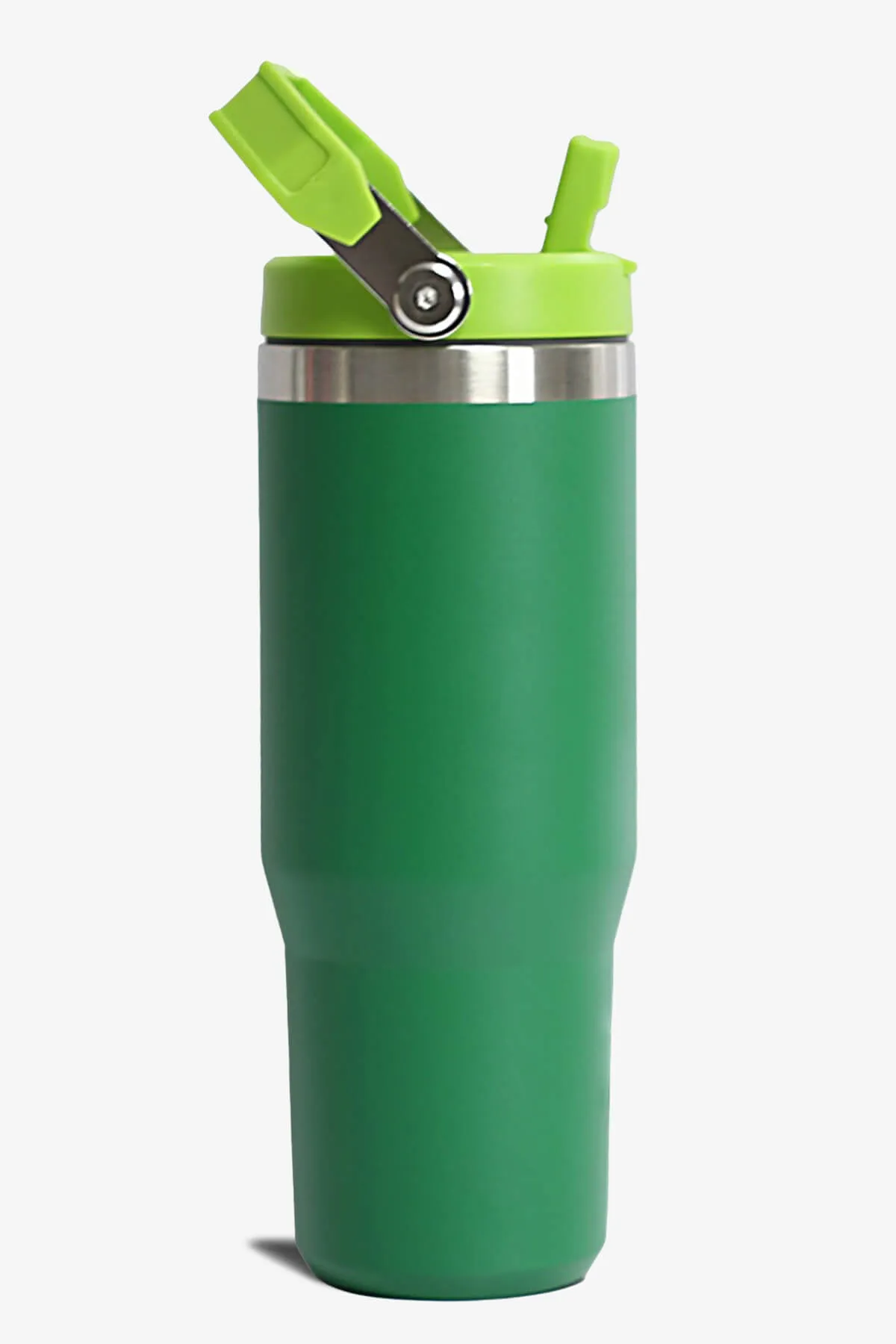 30 oz Tumbler With Handle And Flip Straw