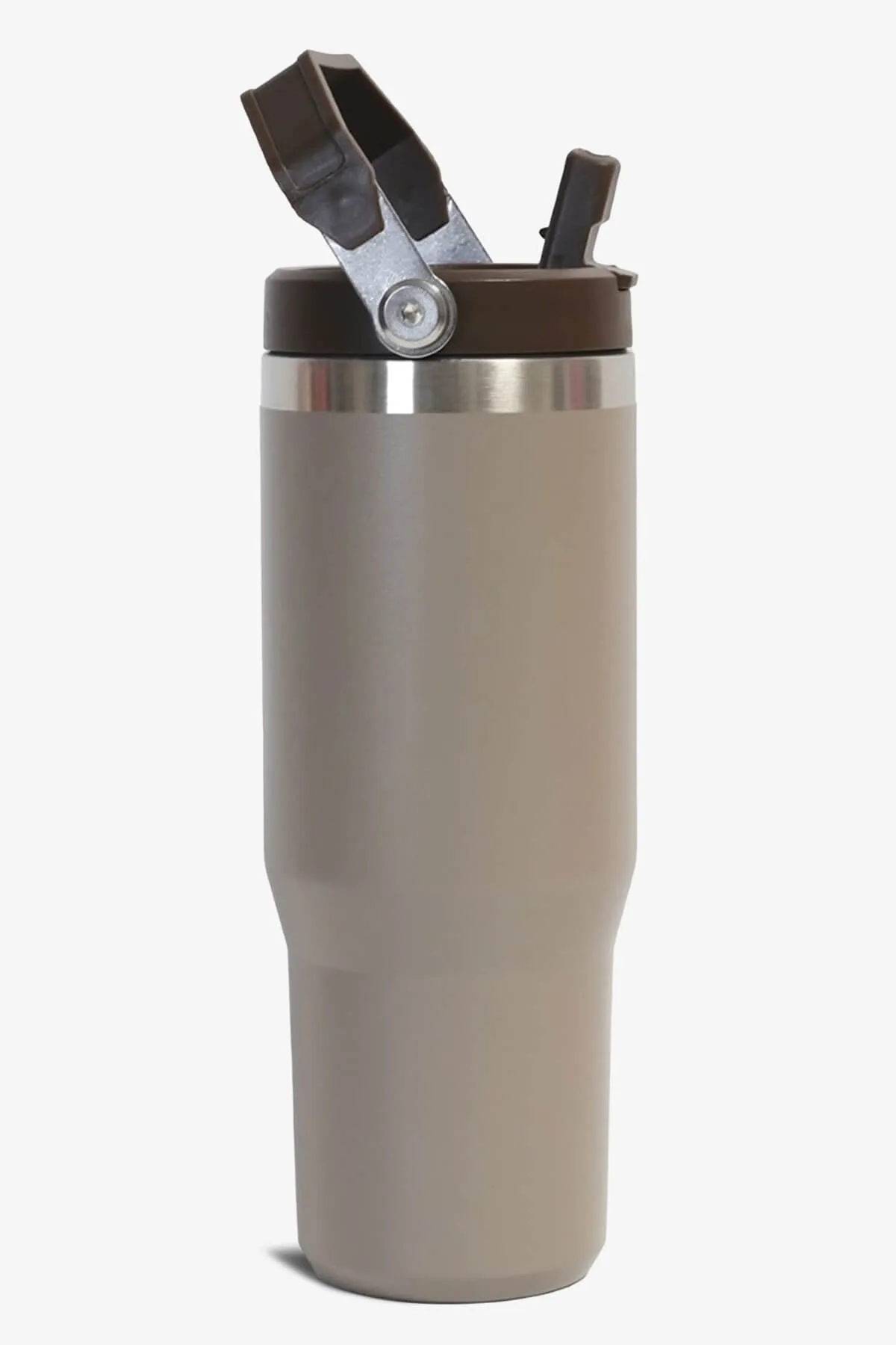 30 oz Tumbler With Handle And Flip Straw