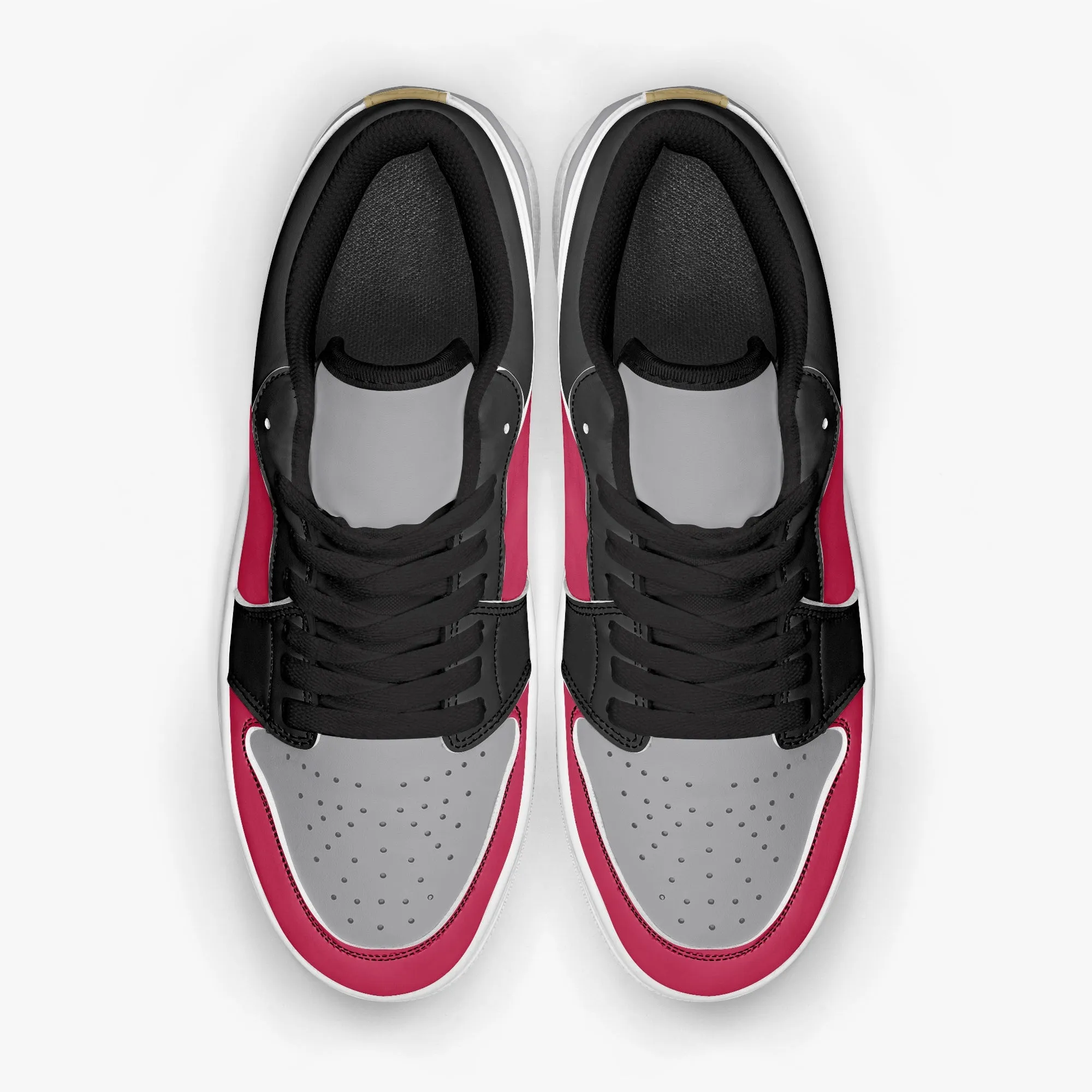 416 Men's Low-Top Leather Basketball Shoes by Niche Era Toronto