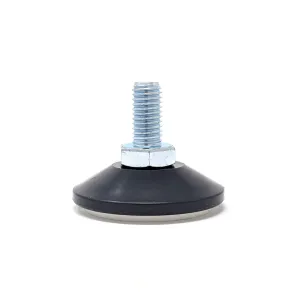 48mm-M10x20mm Non-Slip Screw In Levelling Machine Feet Height Adjustable, Made In Germany