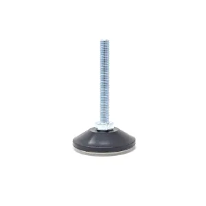 48mm-M8x60mm Non-Slip Screw In Levelling Machine Feet Height Adjustable, Made In Germany