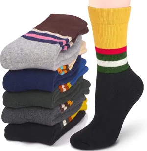 5-Pairs Cool Women's Hiking Walking Socks | ACTINPUT