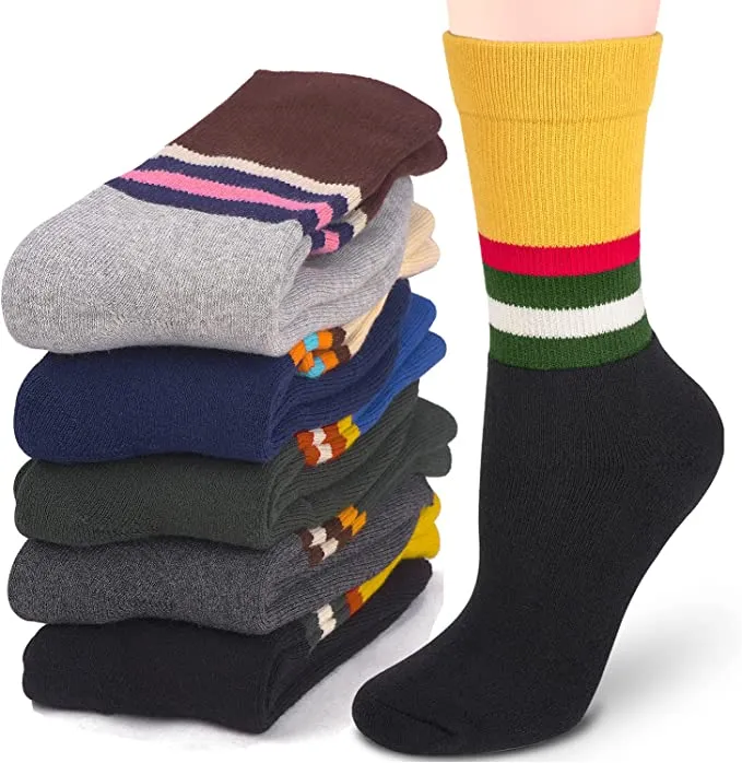 5-Pairs Cool Women's Hiking Walking Socks | ACTINPUT