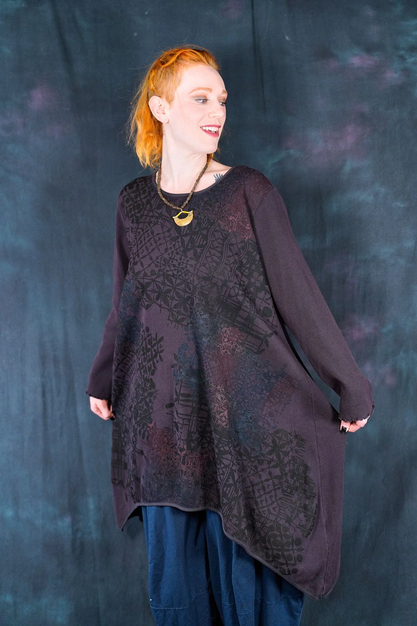 7239 Thermal Shape Dress Shadow-P