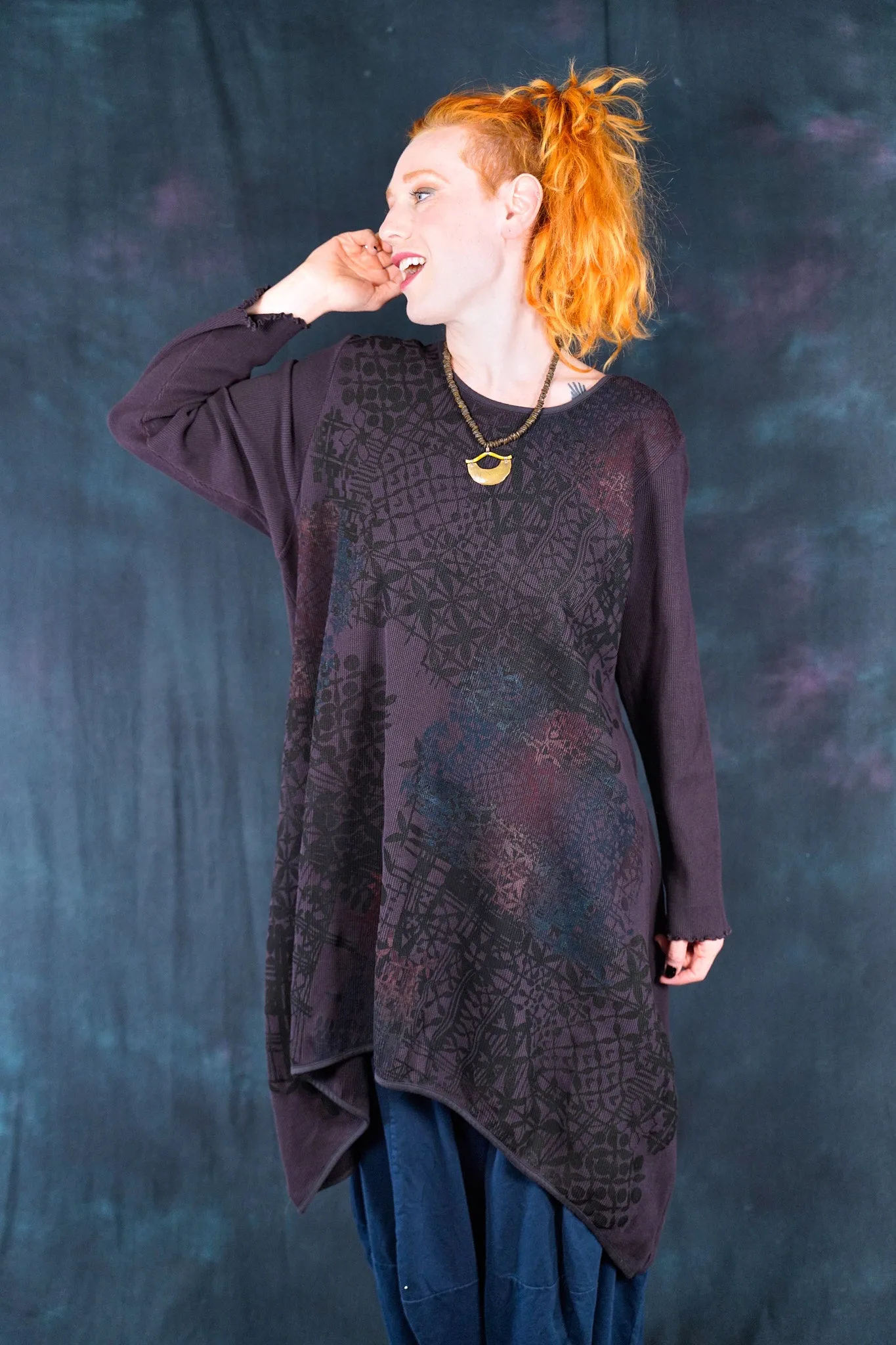 7239 Thermal Shape Dress Shadow-P