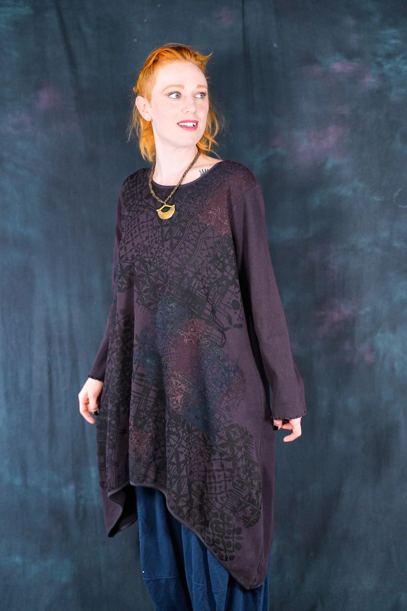 7239 Thermal Shape Dress Shadow-P