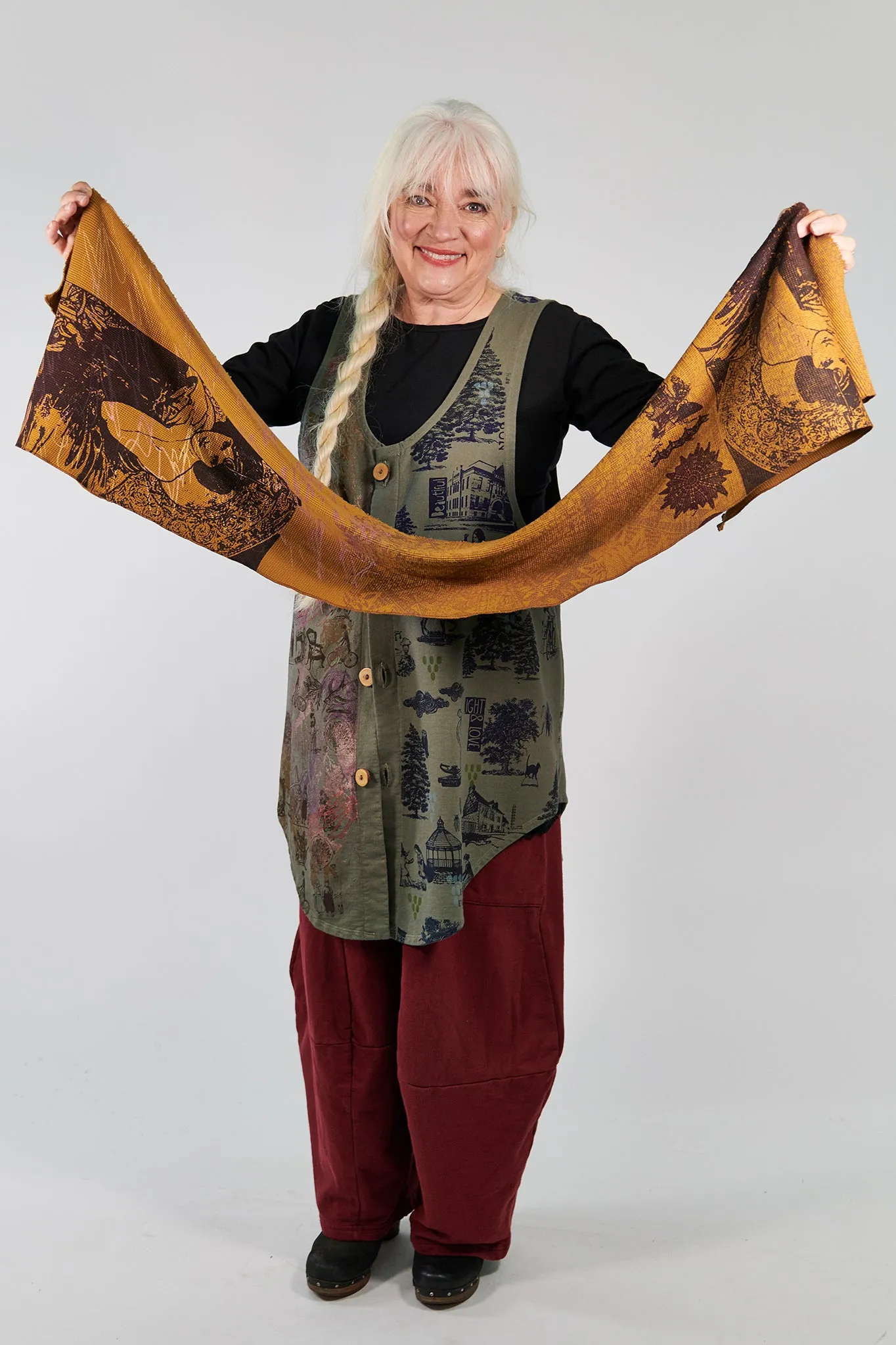 8001 Thermal Scarf Palo Santo-P