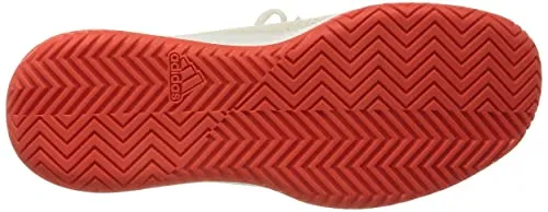 Adidas Women's Textile Defiant Generation W Ftwwht/Red/Red Tennis Shoes - 6 UK
