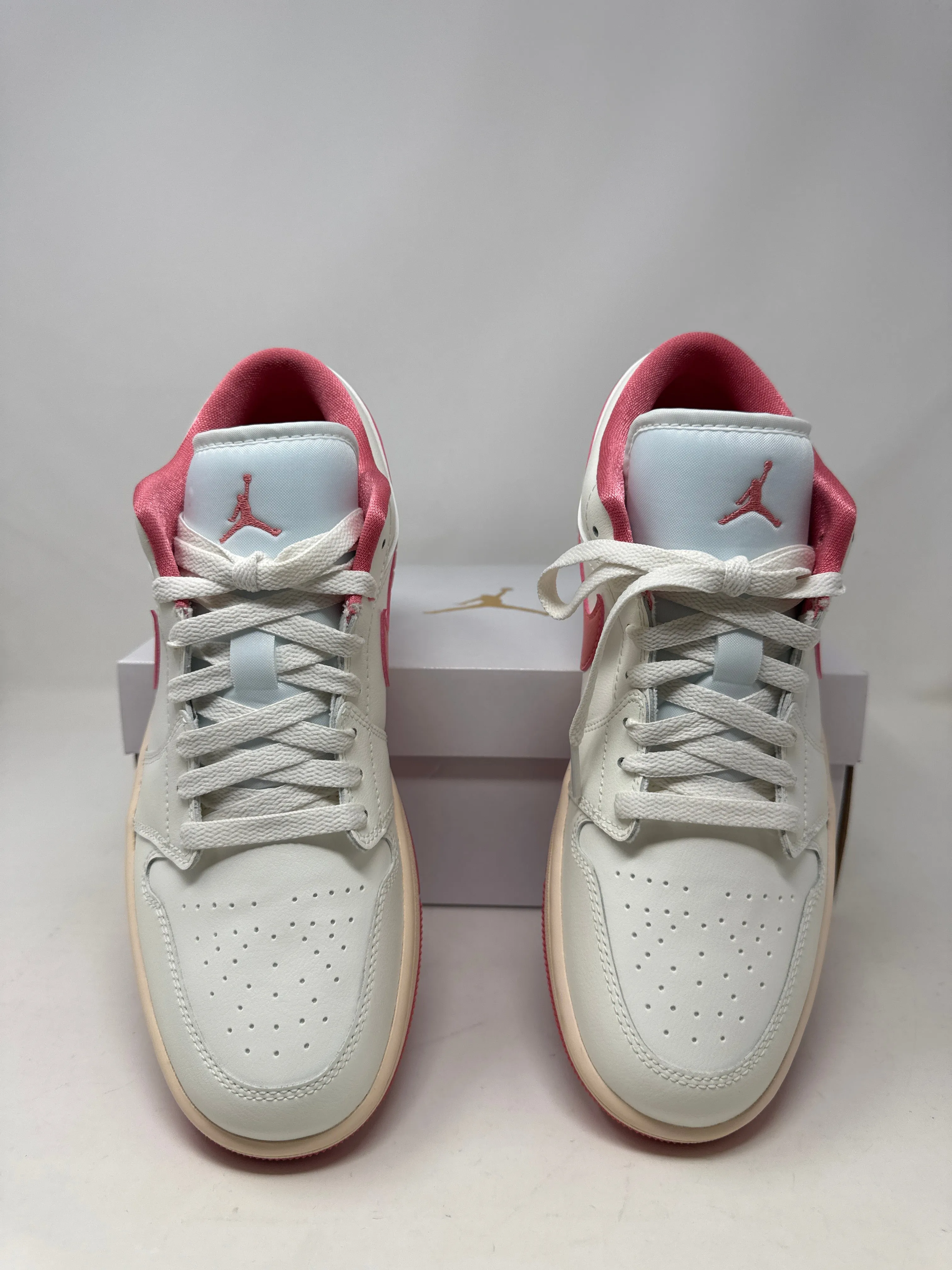 Air Jordan 1 Low, Sail Guava Ice Pink Salt (Women's)