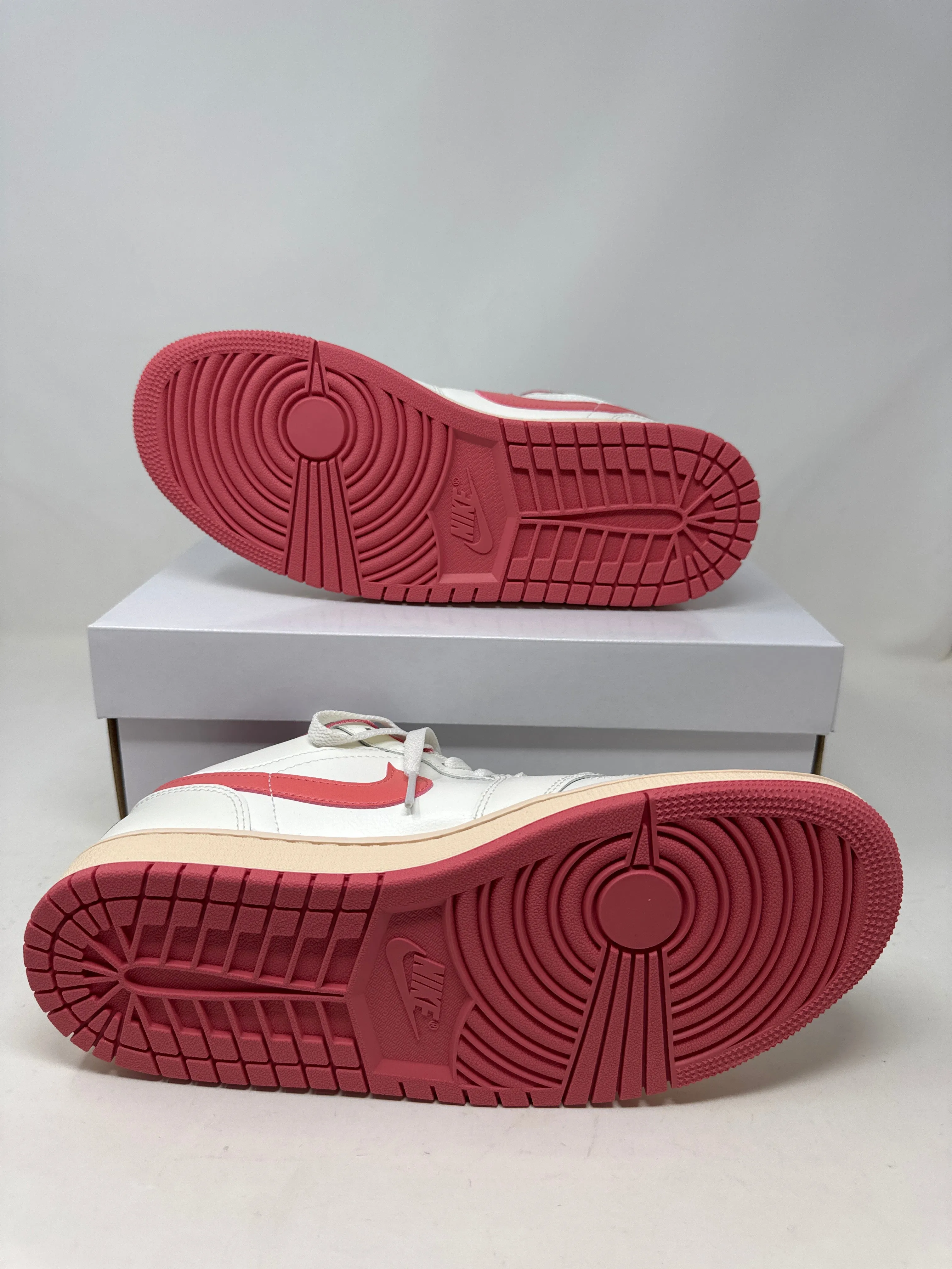 Air Jordan 1 Low, Sail Guava Ice Pink Salt (Women's)