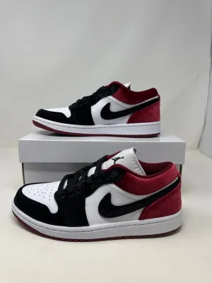 Air Jordan 1 Low SE, Velvet Black Toe (Women's)