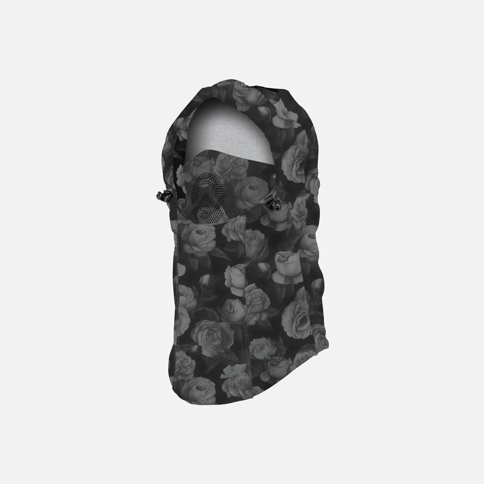 Airhole Laser Polar Fleece Airhood - Midnight Rose