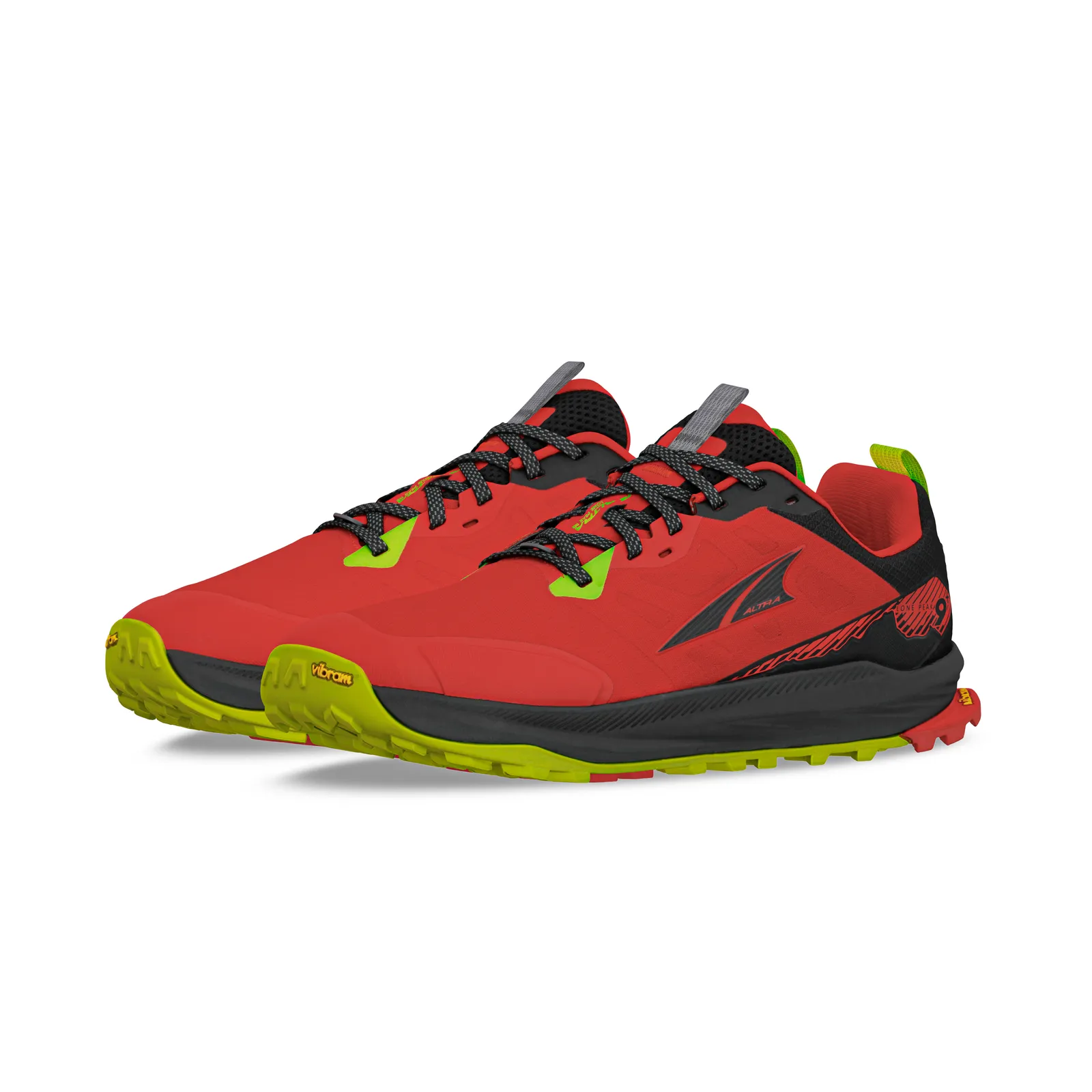 Altra Lone Peak 9  (Mens) - Red