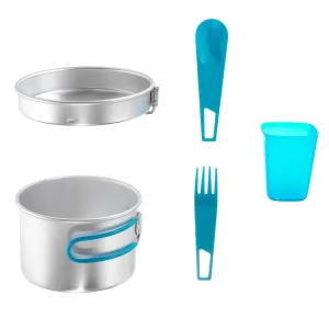 Aluminium Camping/Hiking Cookset - 1 Person (1 Litre)
