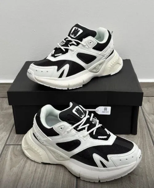 AMIRI Luxury Runner Chunky Sneaker XP 1142009-2-W White&Black