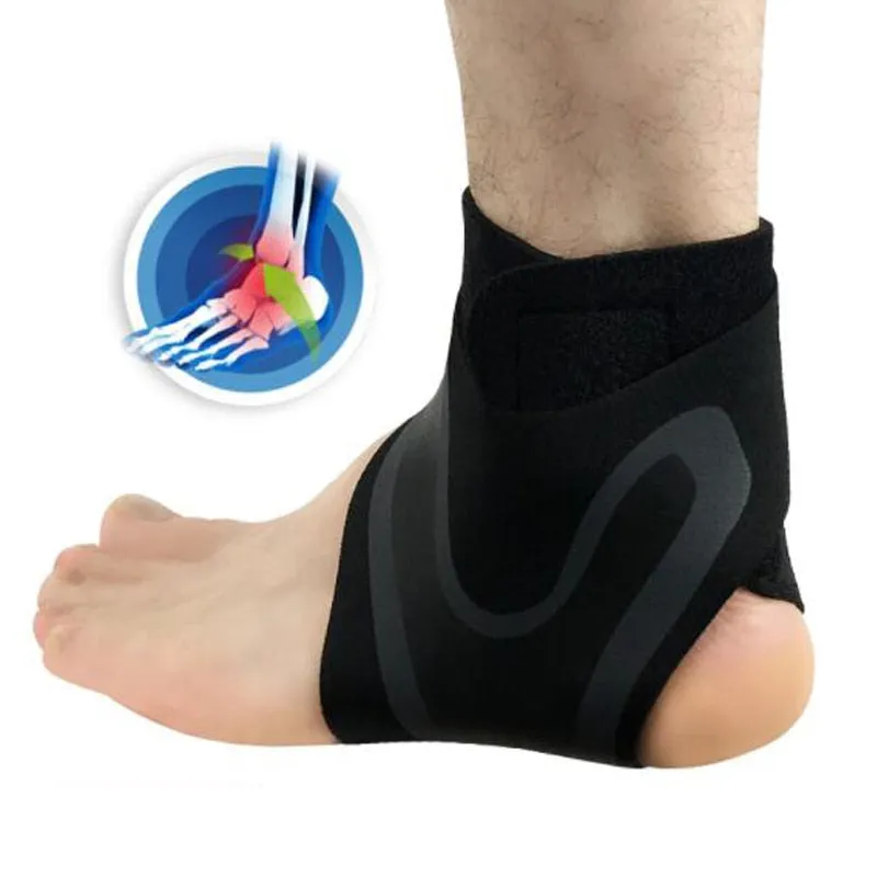Ankle Support Brace Elasticity Free Adjustment Protection Bandage