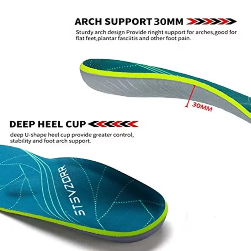 Arch Heavy Support Pain Relief Orthotics Insoles