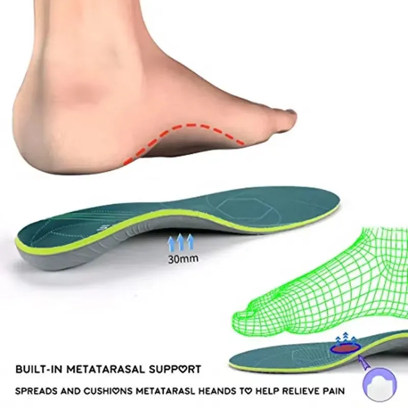 Arch Heavy Support Pain Relief Orthotics Insoles