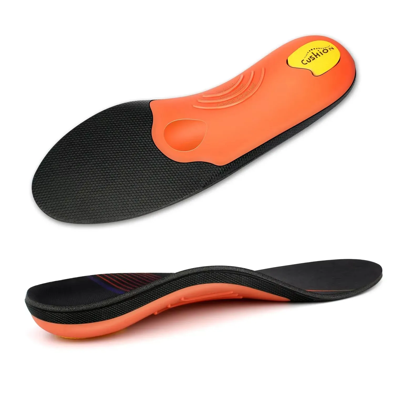 Arch Heavy Support Pain Relief Orthotics Insoles