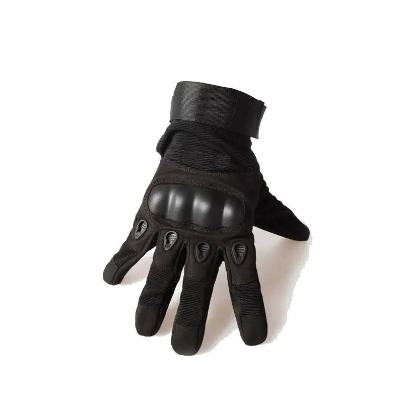 Army Tactical Gloves Outdoor Sports Full Finger Combat Motocycle Slip-resistant Carbon Fiber Tortoise Shell