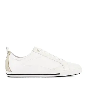 ASHER - WHITE/GOLD LEATHER