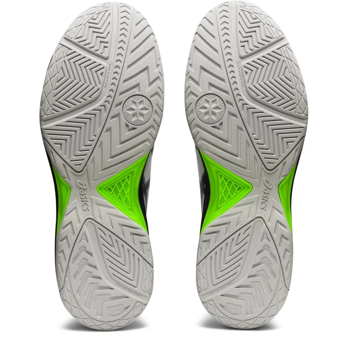 ASICS Men's Gel-Dedicate 7 Tennis Shoes, 9, White/Gunmetal