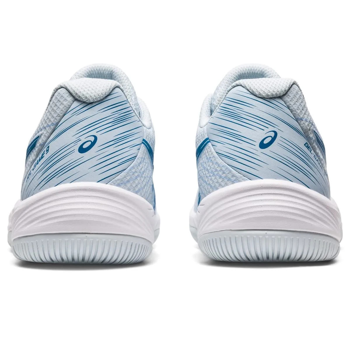 ASICS Women's Gel-Game 9 Tennis Shoes, 5.5, Sky/Reborn Blue