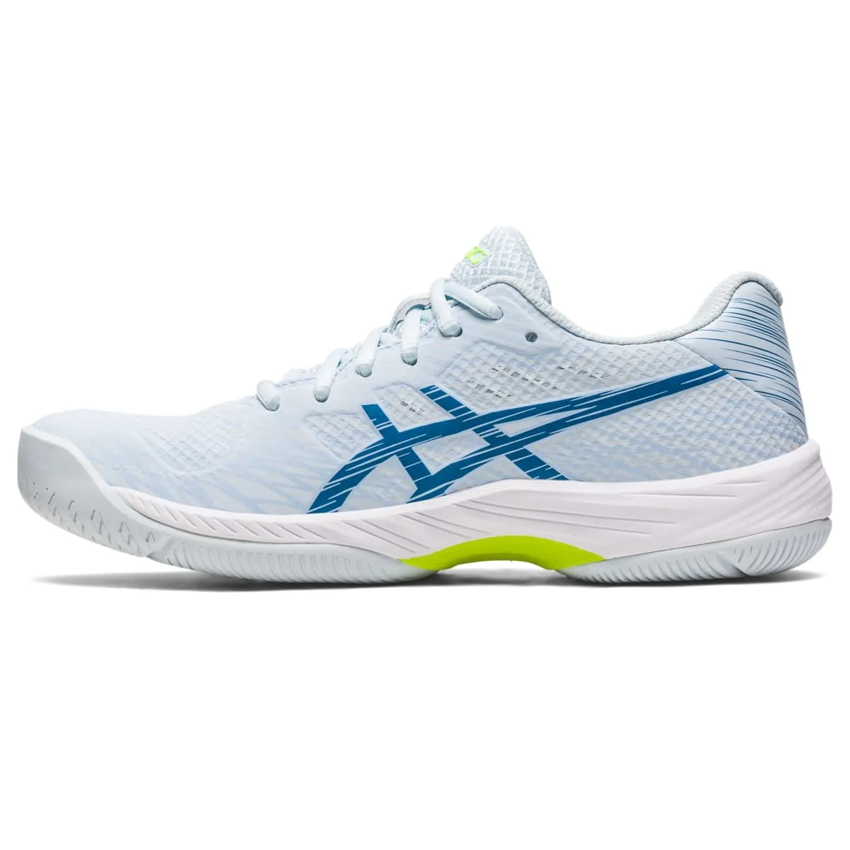 ASICS Women's Gel-Game 9 Tennis Shoes, 5.5, Sky/Reborn Blue