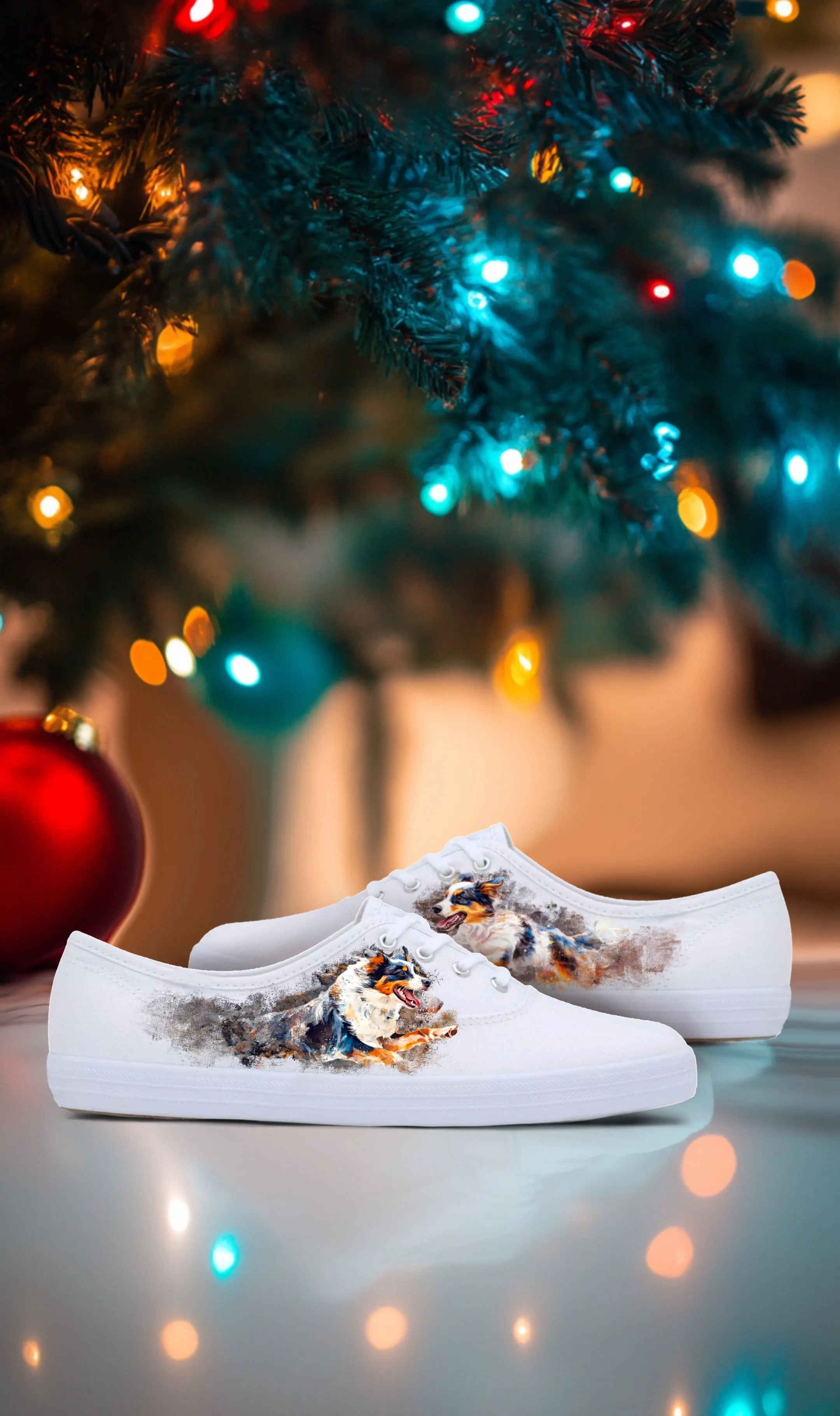Australian Shephard Sneakers: Wild & Free