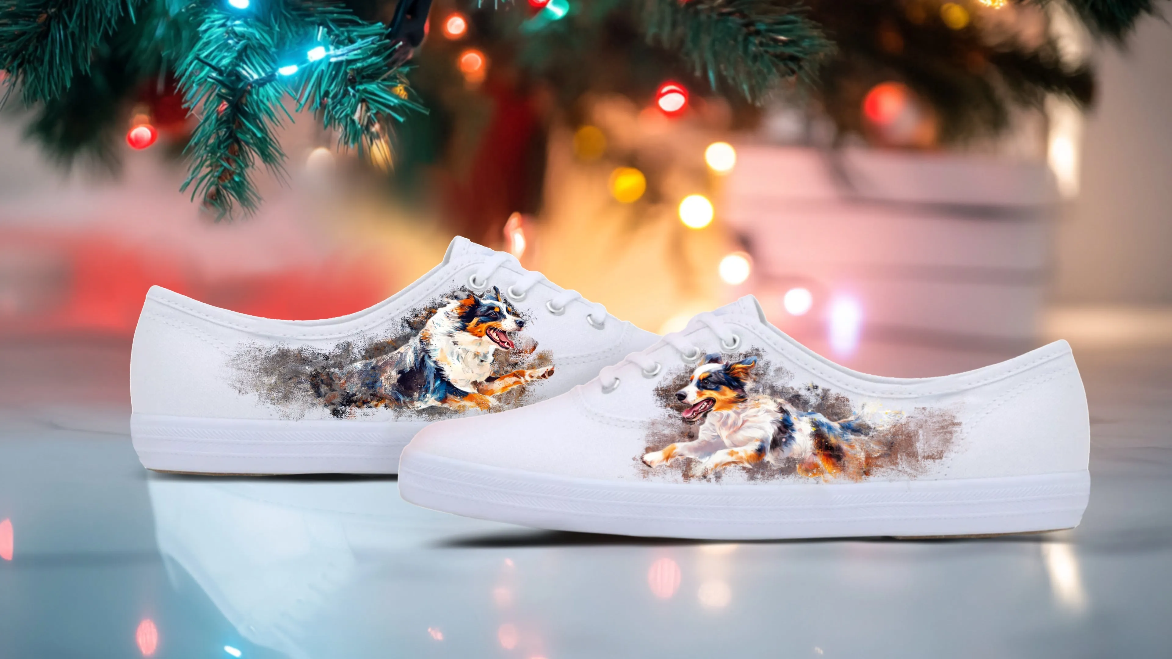 Australian Shephard Sneakers: Wild & Free