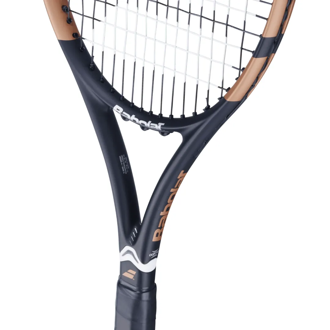Babolat Drive Black Pre-strung Tennis Racquet [Black]