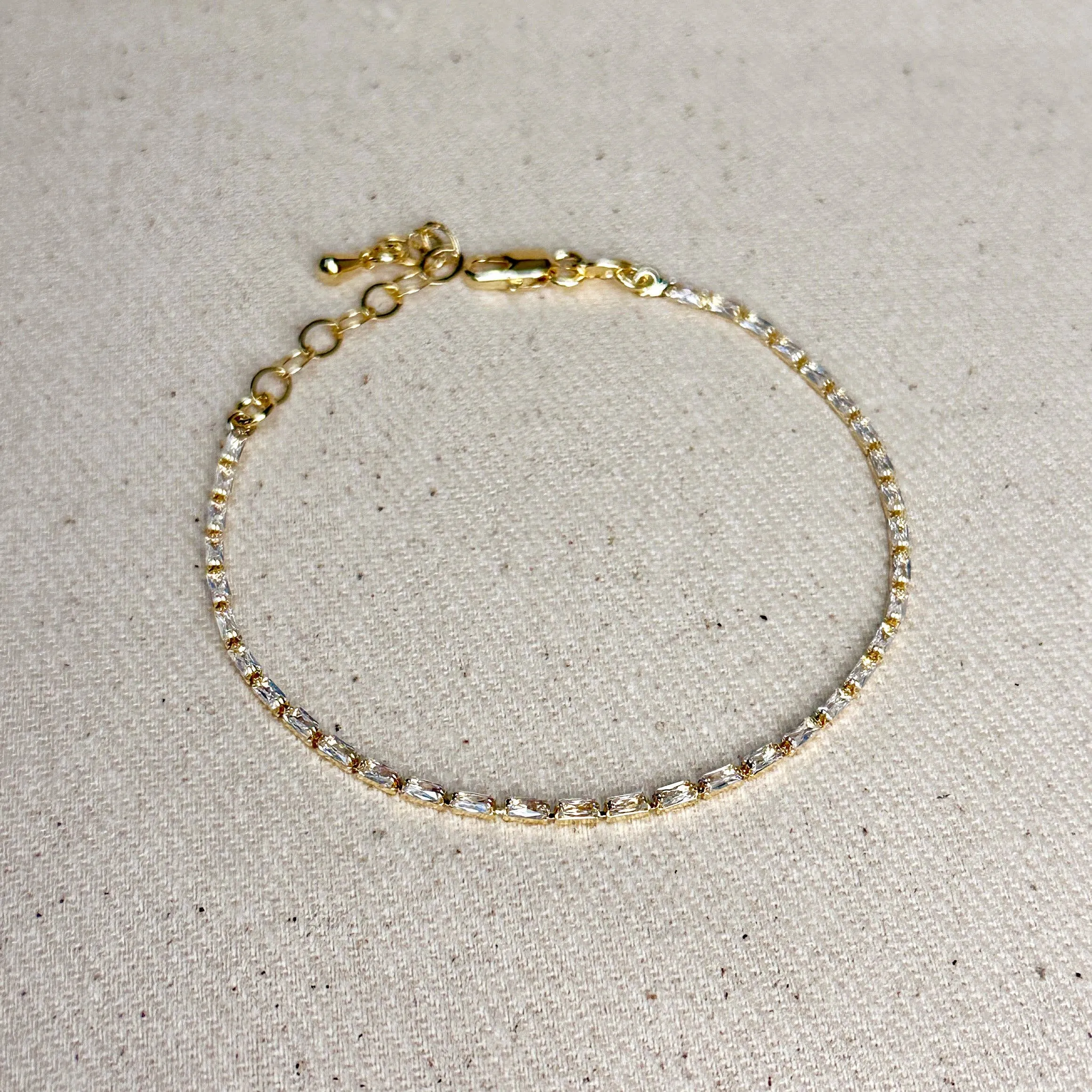 Baguette Tennis Bracelet