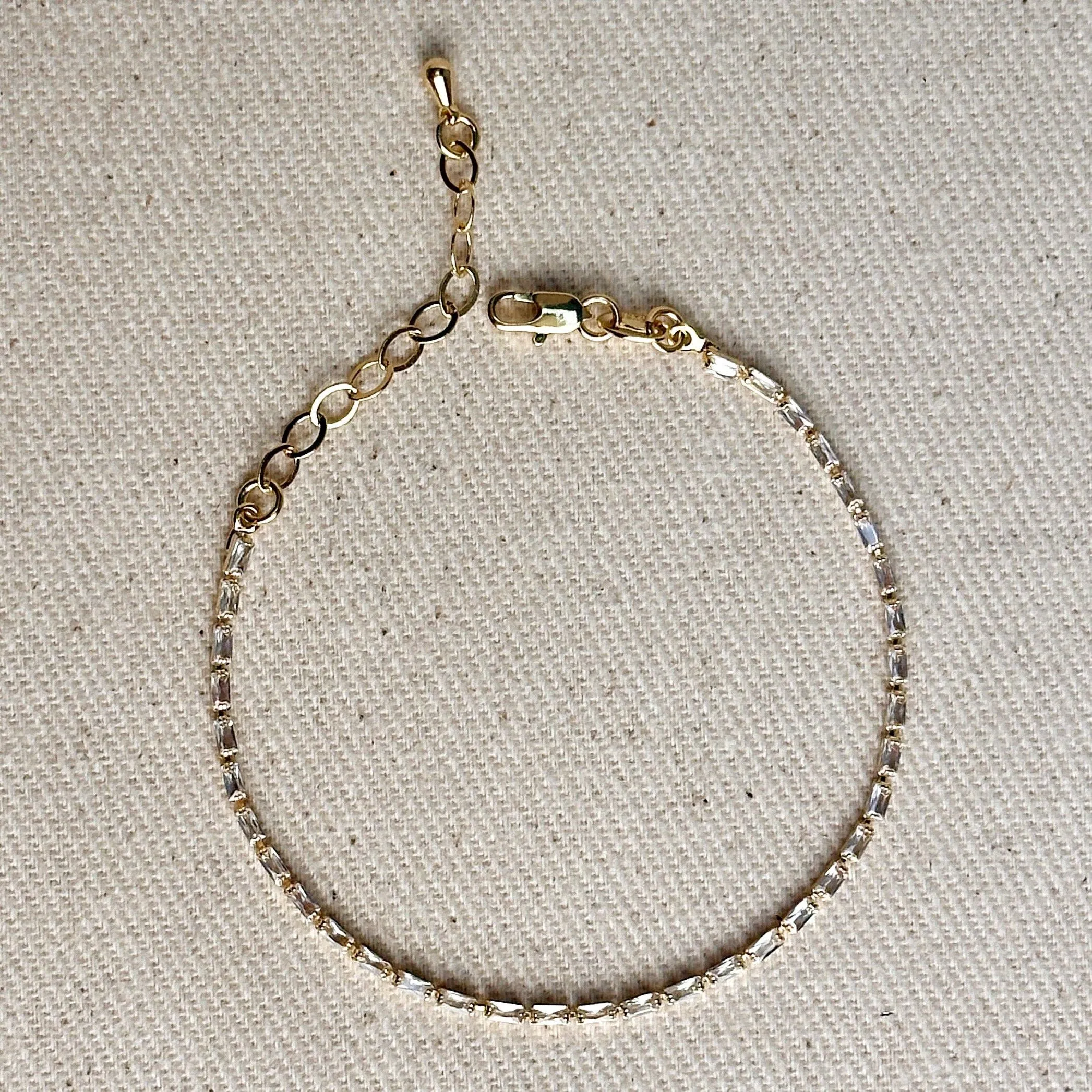 Baguette Tennis Bracelet