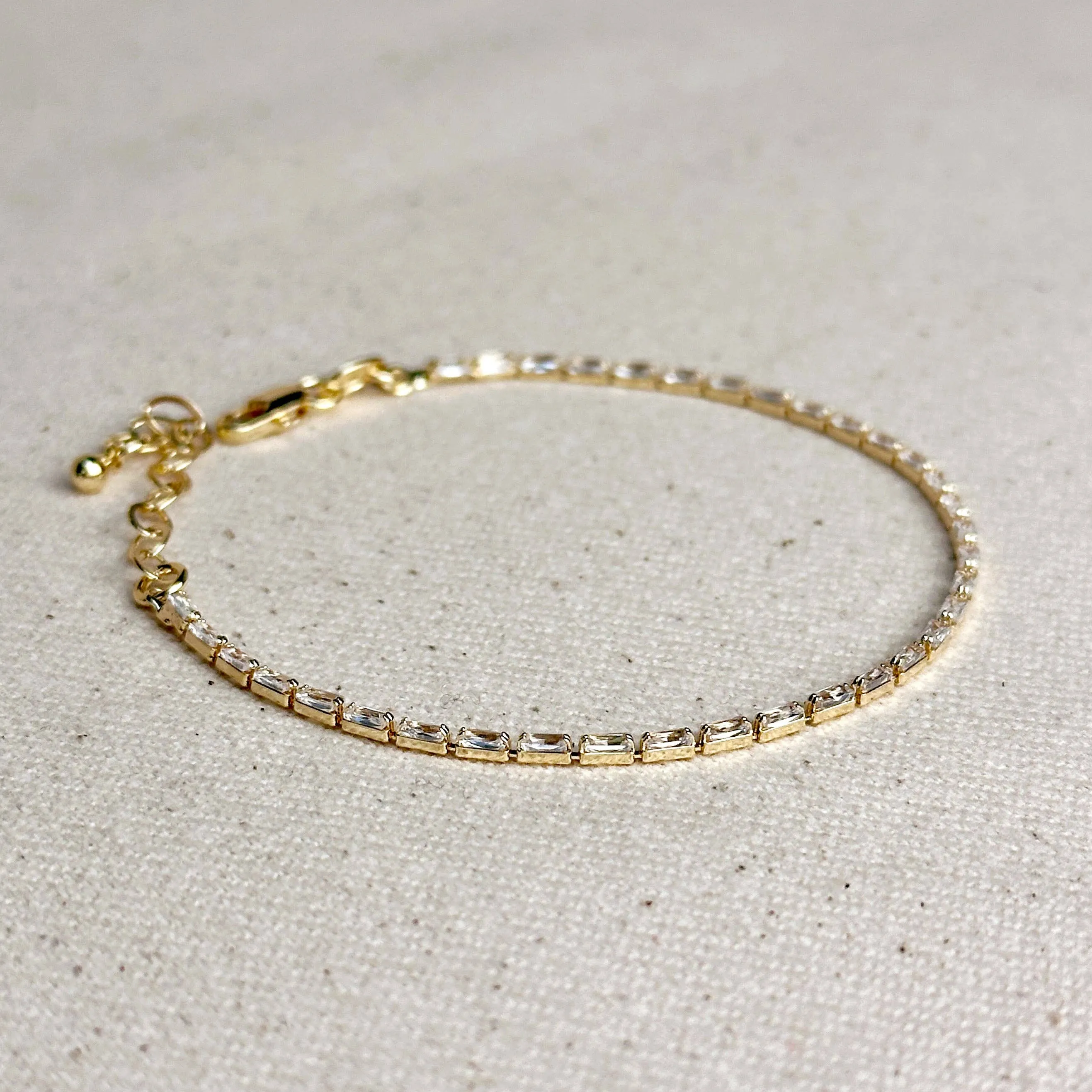 Baguette Tennis Bracelet